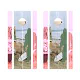 Retro Sasquatch Surf Star Cornhole Boards