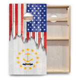 State Flags New Mexico to South Carolina Cornhole Boards - Backyard Series