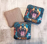 Pro Cornhole Bags Bring It! Rottweiler Carpet Cornhole Bags ACO Approved