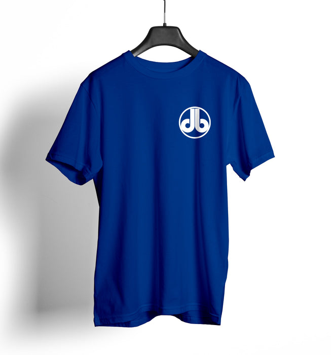 Dirty Bags Cornhole T Shirt Blue and White