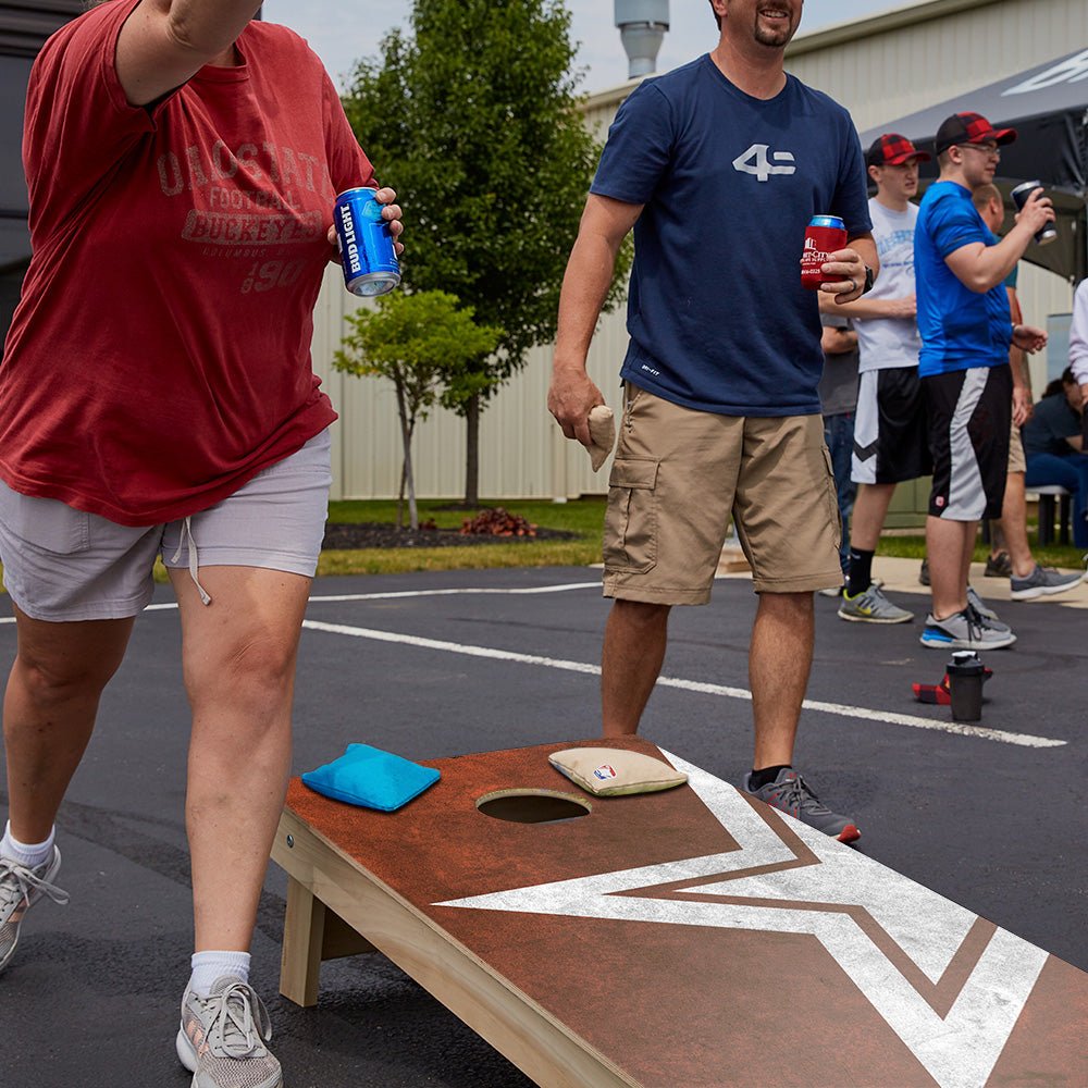 Rusty Star Star Cornhole Boards