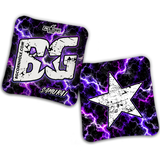 2027 BG Multiple Bag Models - "Electricity" - ACL Comp Stamped Cornhole Bags - SET OF 4 BAGS