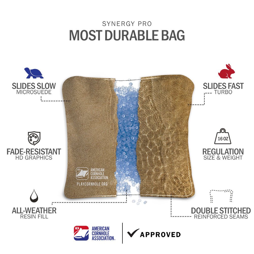 Sandy Beach Synergy Pro Cornhole Bags
