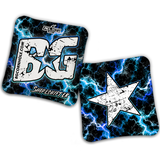 2027 BG Multiple Bag Models - "Electricity" - ACL Comp Stamped Cornhole Bags - SET OF 4 BAGS