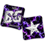 2027 BG Multiple Bag Models - "Electricity" - ACL Comp Stamped Cornhole Bags - SET OF 4 BAGS