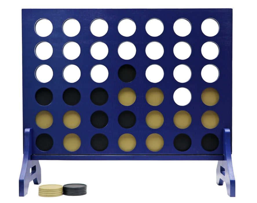 Tailgating Pros Navy Giant 4 in a Row