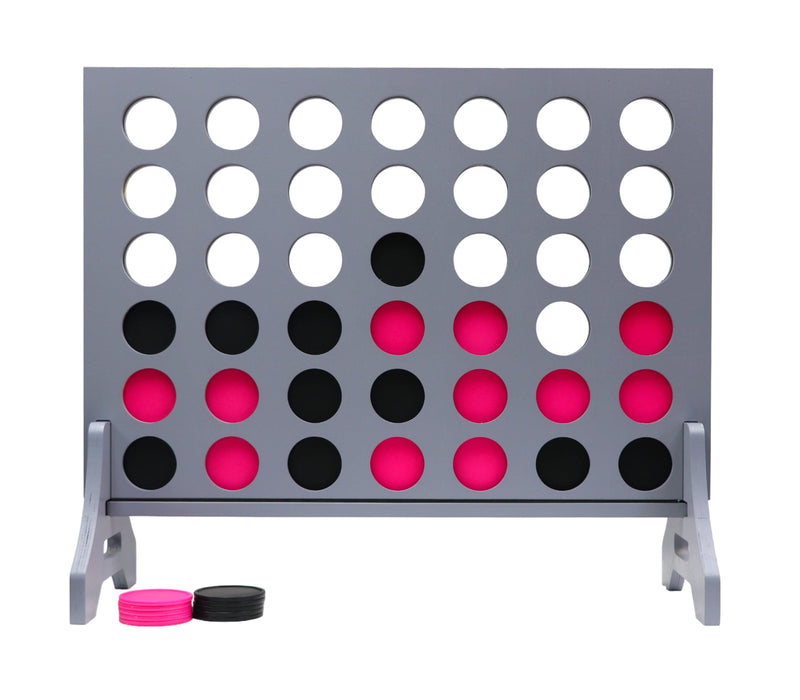 Tailgating Pros Grey Giant 4 in a Row