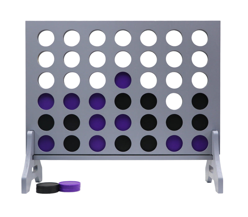 Tailgating Pros Grey Giant 4 in a Row