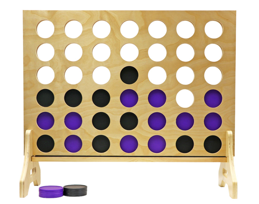 Tailgating Pros Natural Giant 4 in a Row