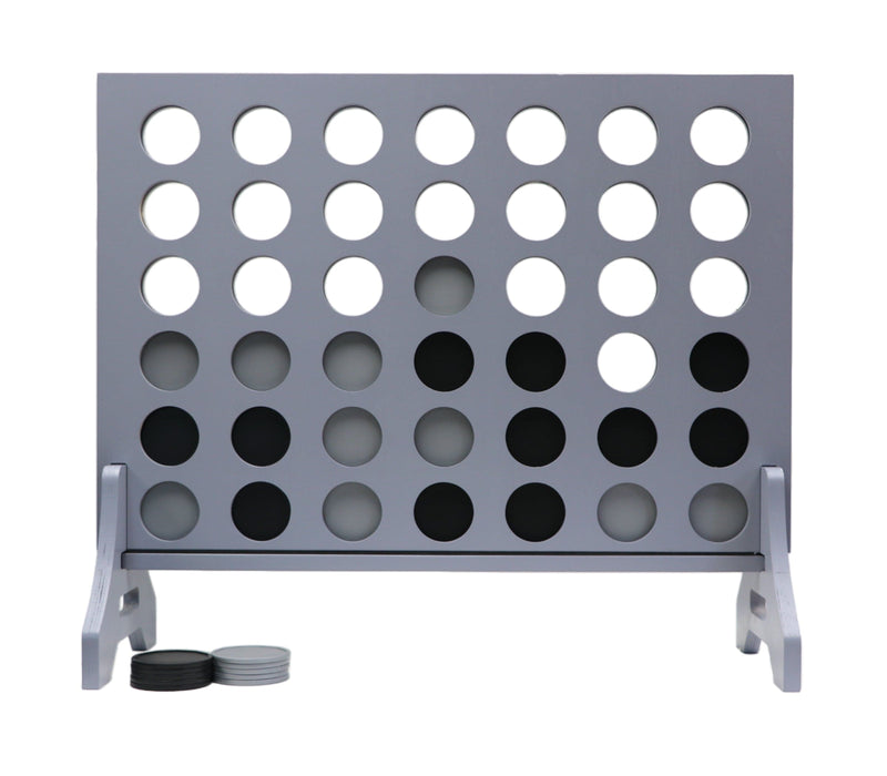 Tailgating Pros Grey Giant 4 in a Row