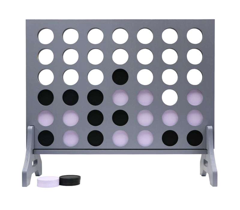 Tailgating Pros Grey Giant 4 in a Row