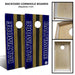 Brand New Baltimore Football 2x4 Backyard Regulation Cornhole Set (includes 8 bags)