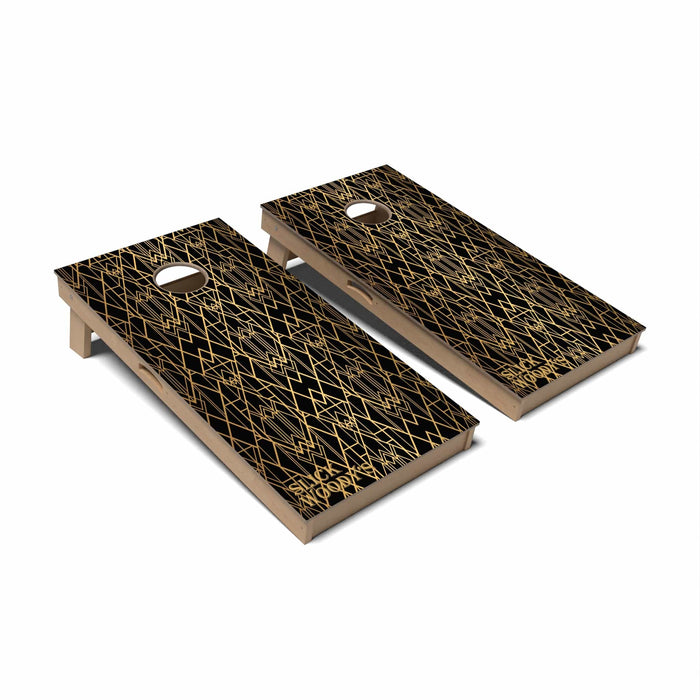 Retro Cornhole Boards - Professional Signature