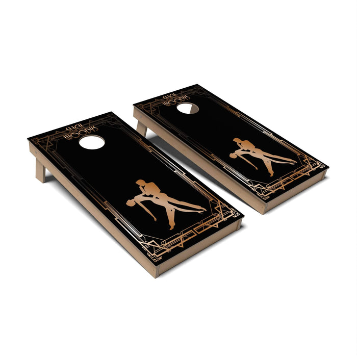 Cornhole Board Retro Cornhole Boards - Backyard