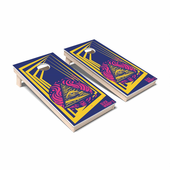 Retro Cornhole Boards - All Weather