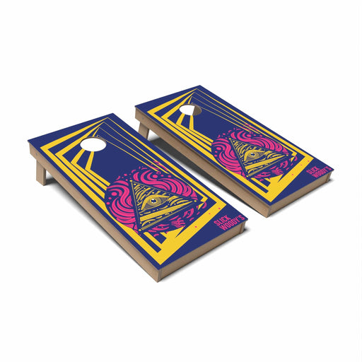 Cornhole Board Retro Cornhole Boards - Backyard