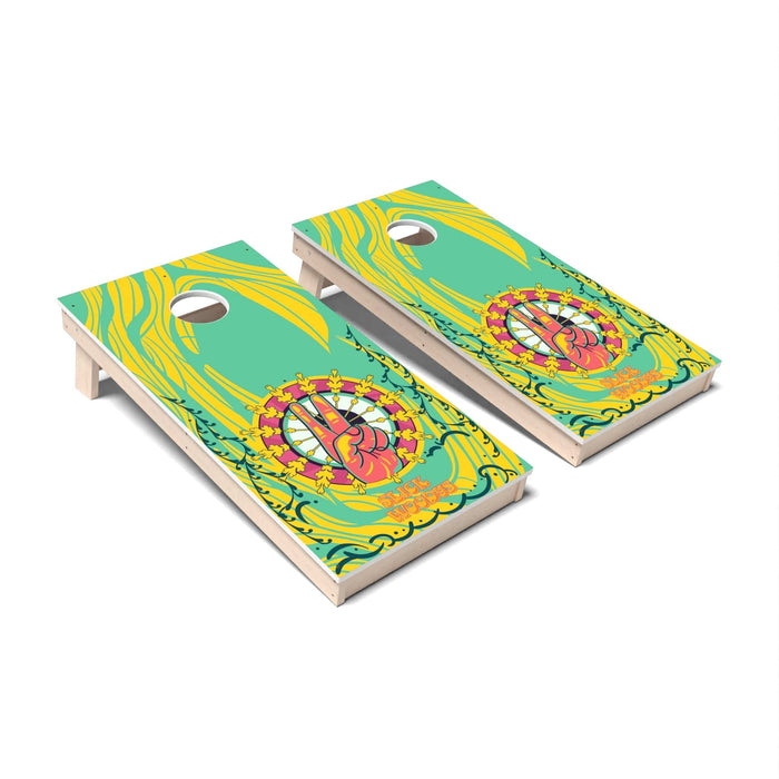 Retro Cornhole Boards - All Weather