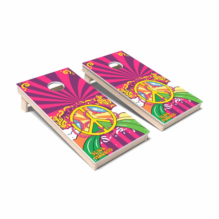 Retro Cornhole Boards - All Weather