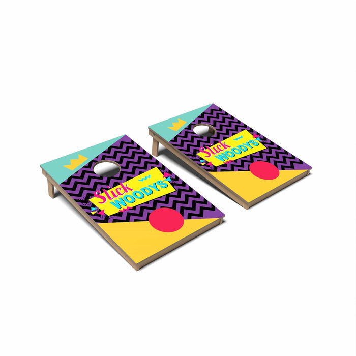 Cornhole Board Retro Cornhole Boards - Tailgate