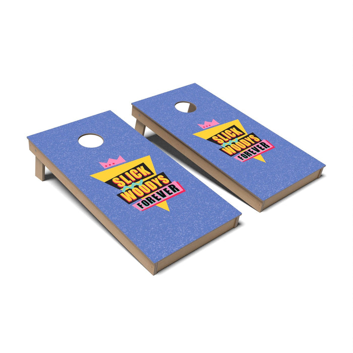 Retro Cornhole Boards - Backyard