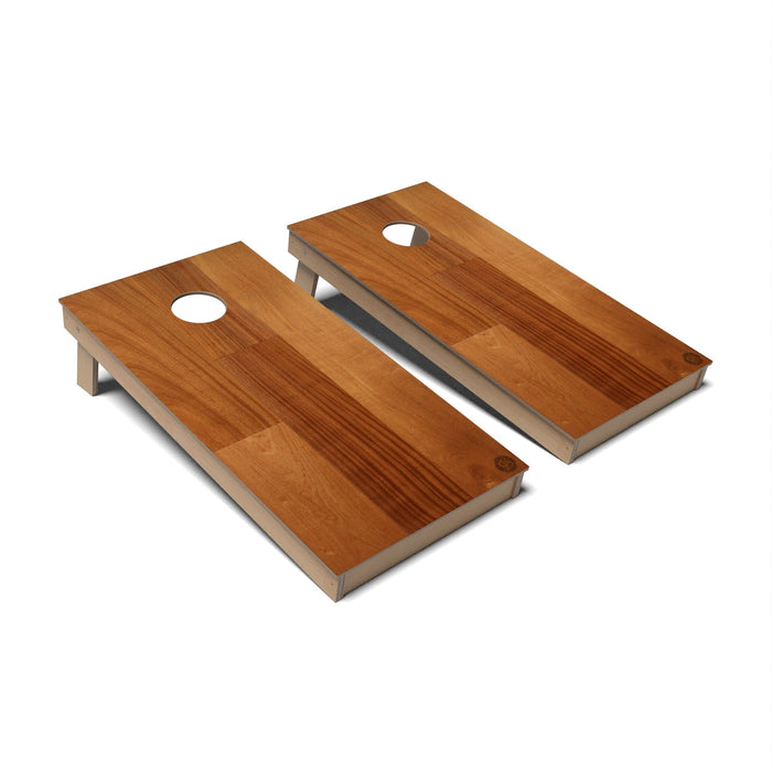 Cornhole Board Natural Wood Cornhole Boards - Backyard