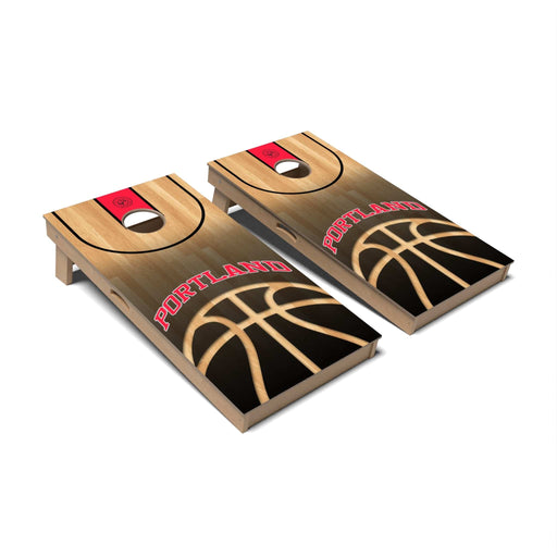 Cornhole Board Basketball Portland Cornhole Boards - Professional Signature