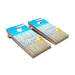 Cornhole Board Coastal Cornhole Boards - Backyard