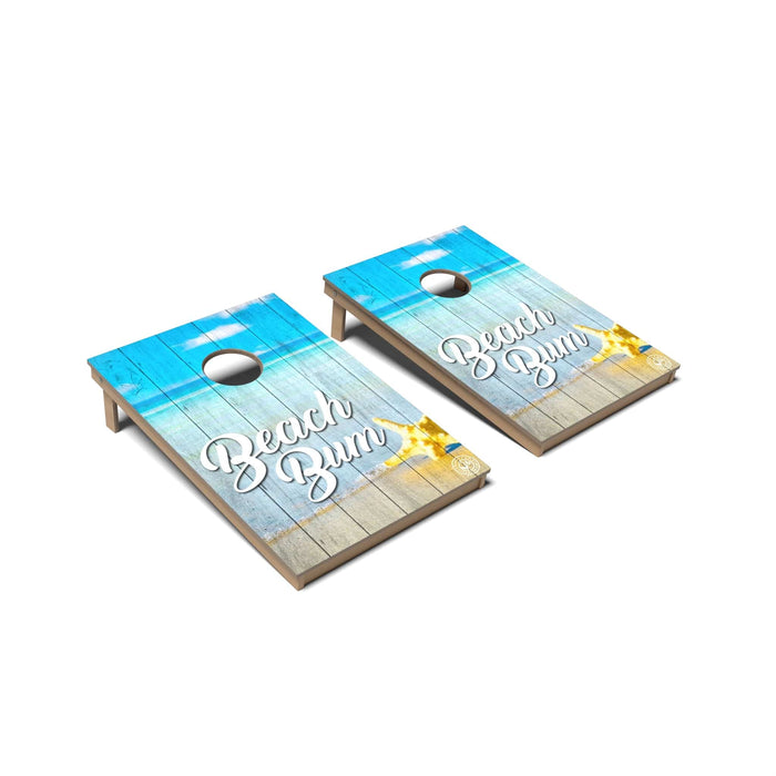 Cornhole Board Coastal Cornhole Boards - Tailgate