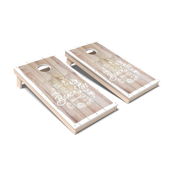 Cornhole Board Coastal Cornhole Boards - All Weather