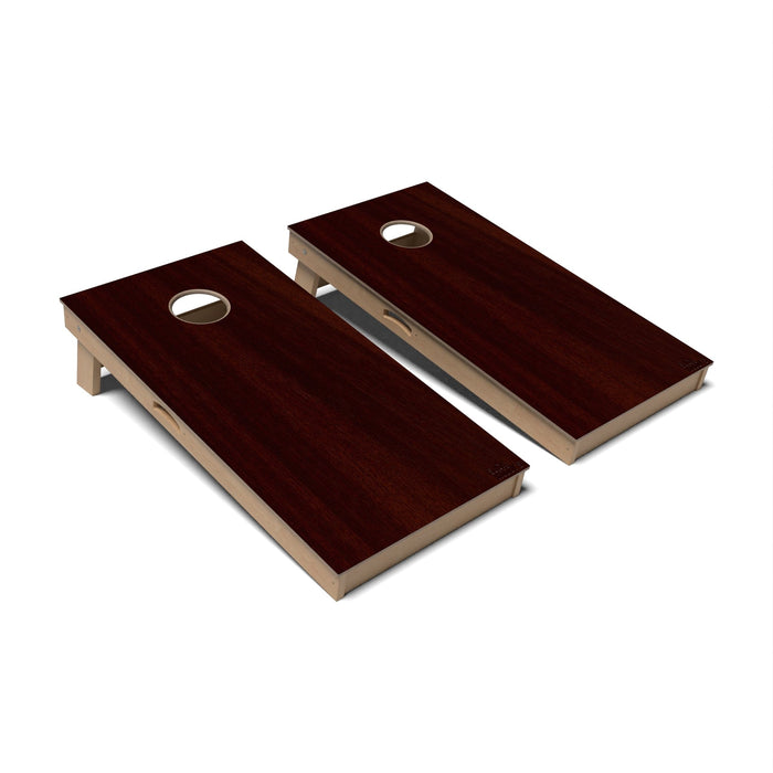 Natural Wood Cornhole Boards - Professional Signature