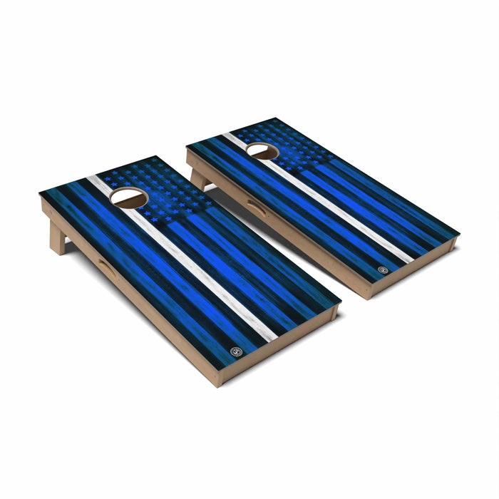 Thin Line Flag Cornhole Boards - Professional Signature