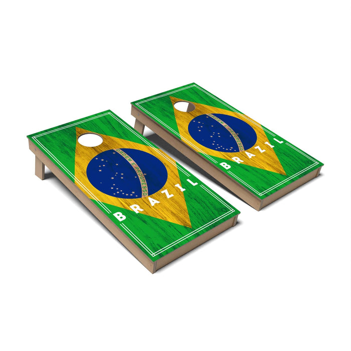 International Flag 2.0 Cornhole Boards - Backyard