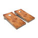 Cornhole Board Rustic Wood Cornhole Boards - Backyard