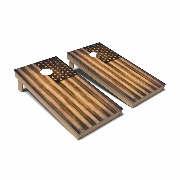 Cornhole Board Americana Cornhole Boards - Backyard