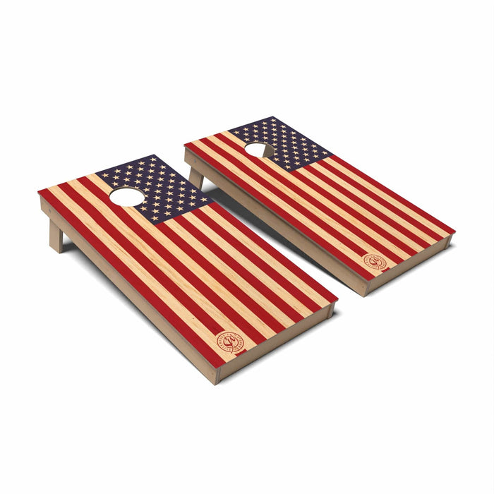 Cornhole Board Americana Cornhole Boards - Backyard
