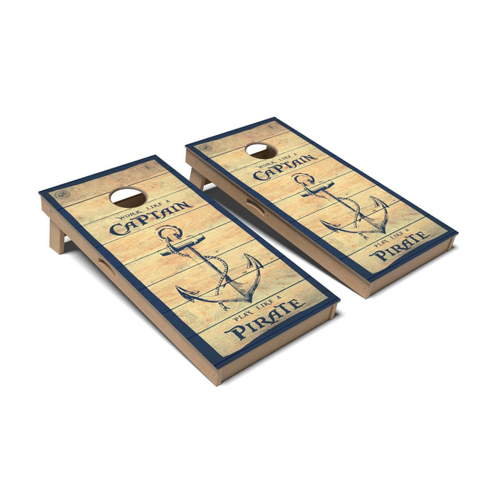 Cornhole Board Coastal Cornhole Boards - Professional Signature