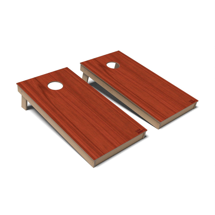 Cornhole Board Natural Wood Cornhole Boards - Backyard