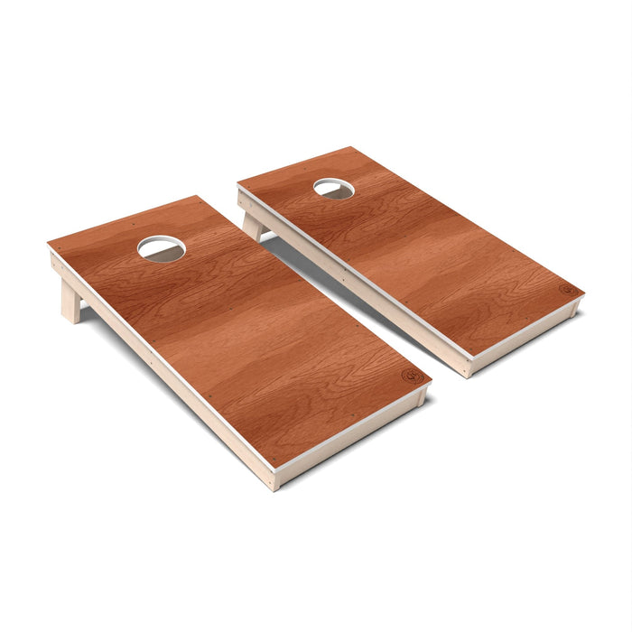 Cornhole Board Natural Wood Cornhole Boards - All Weather