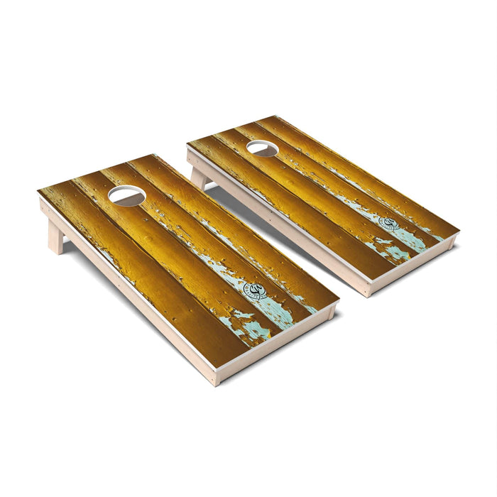 Cornhole Board Rustic Wood Cornhole Boards - All Weather
