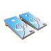 Cornhole Board Miami Vice Cornhole Boards - Backyard