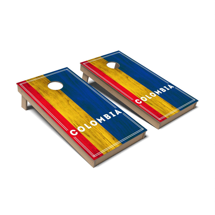 International Flag 2.0 Cornhole Boards - Backyard