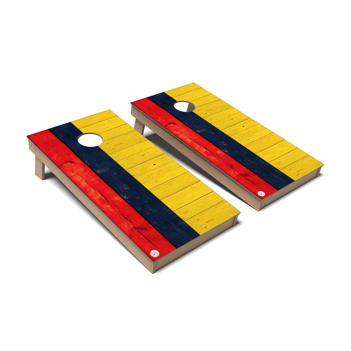 Cornhole Board International Flag Cornhole Boards - Professional Signature
