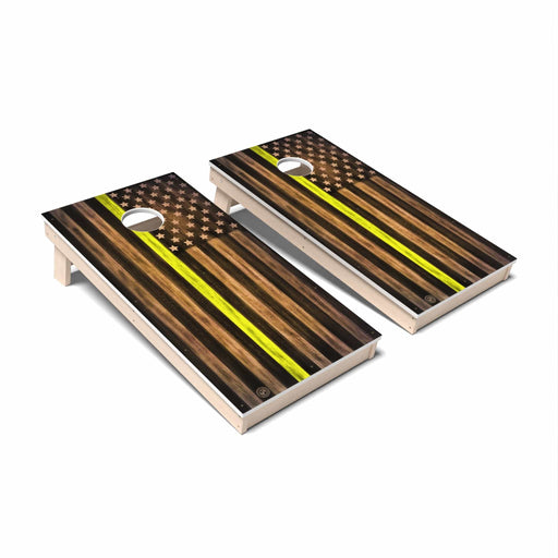 Cornhole Board Thin Line Flag Cornhole Boards - All Weather
