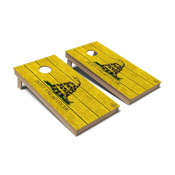 Patriotic Cornhole Boards - Backyard