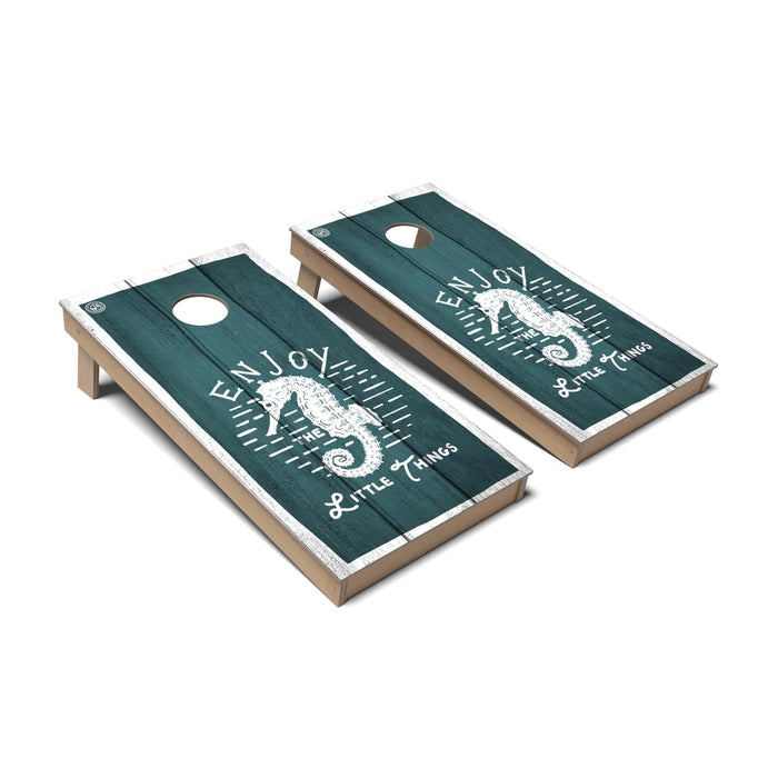 Cornhole Board Coastal Cornhole Boards - Backyard