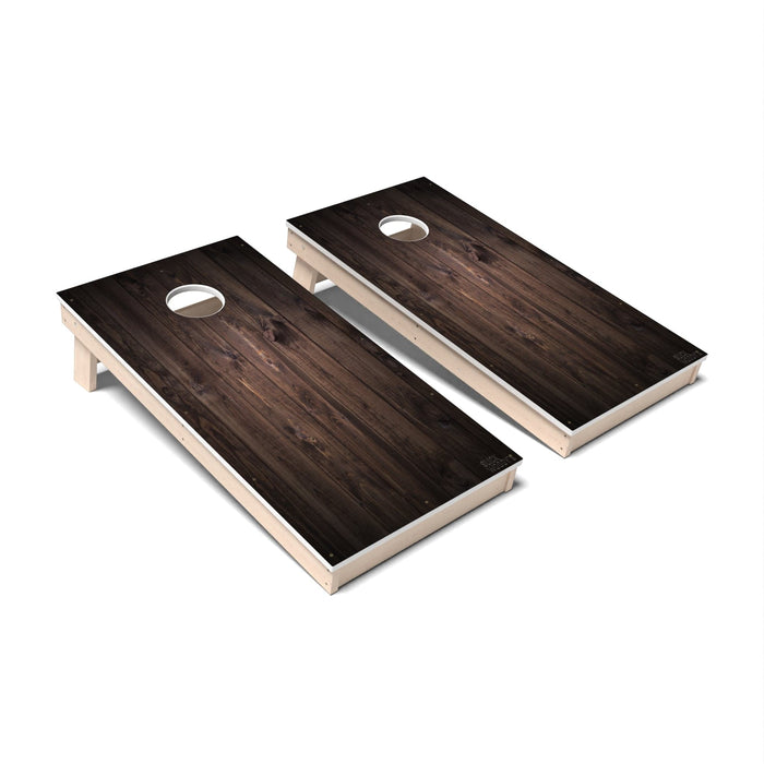 Cornhole Board Rustic Wood Cornhole Boards - All Weather