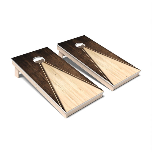Cornhole Board Geometric Wood Cornhole Boards - All Weather