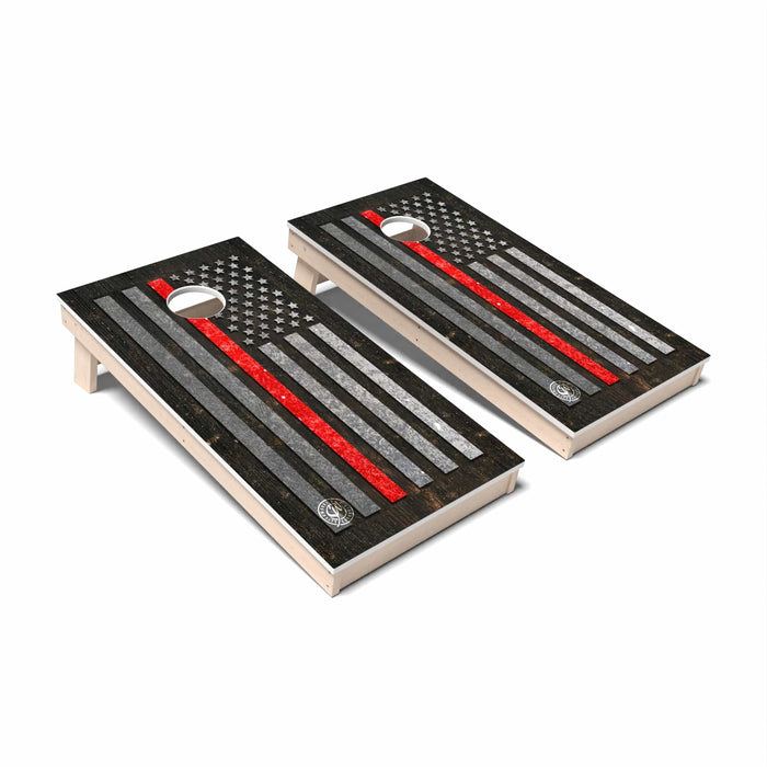 Cornhole Board Thin Line Flag Cornhole Boards - All Weather