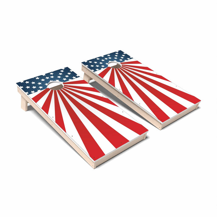Americana Cornhole Boards - All Weather
