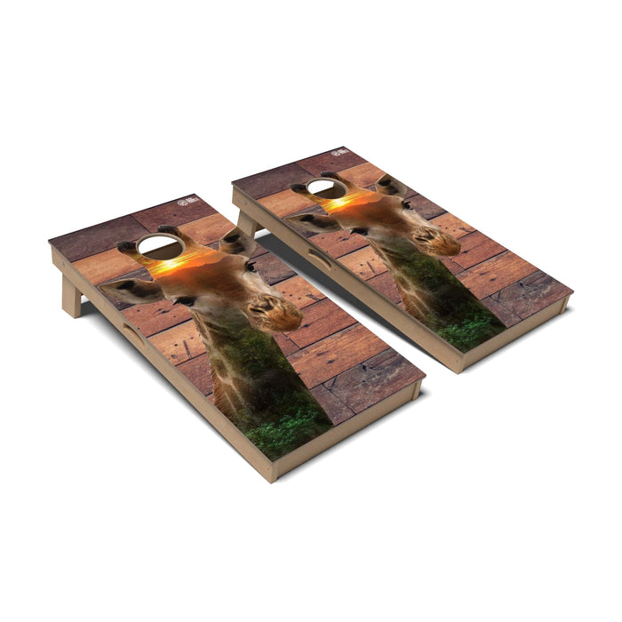 Cornhole Board Wild Animal Cornhole Boards - Professional Signature